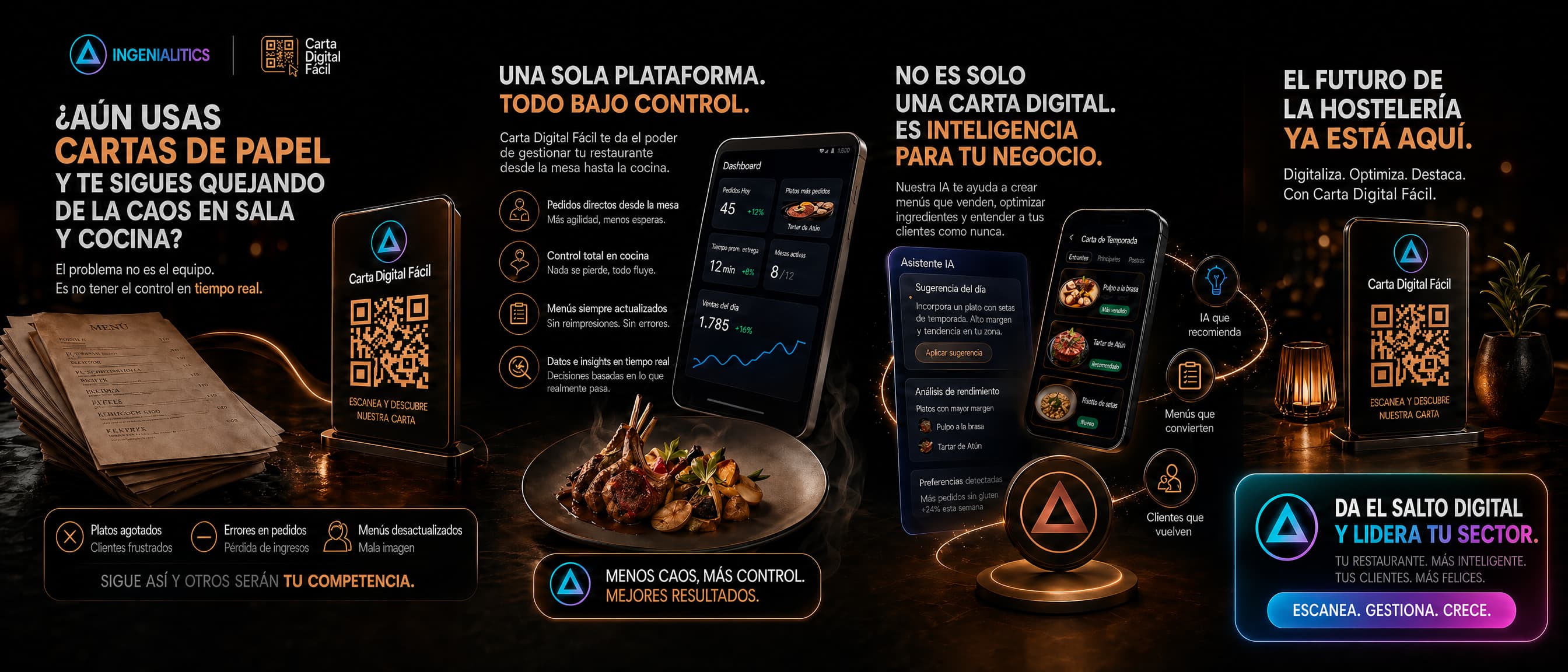 CartaDigitalFácil - Menú digital interactivo